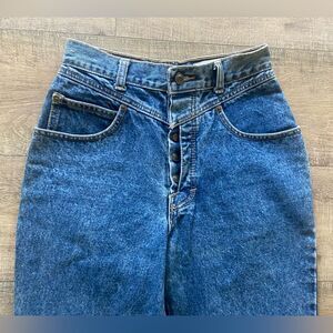 Vintage Lawman women’s size 26 western high rise straight denim blue jeans